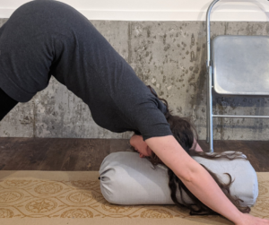 Posture de yoga
